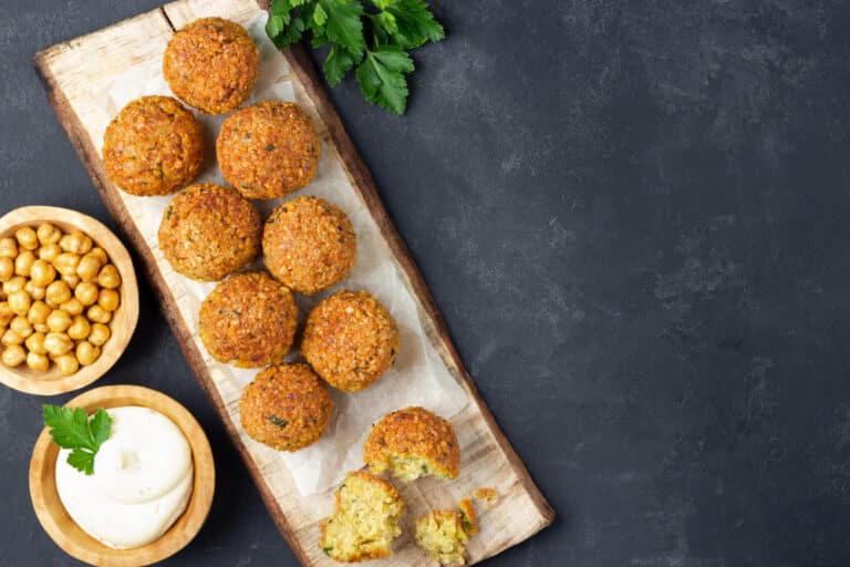 Falafel with Canned Chickpeas