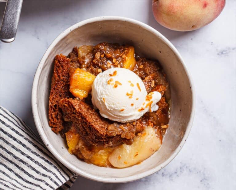 Juicy Peach Crisp