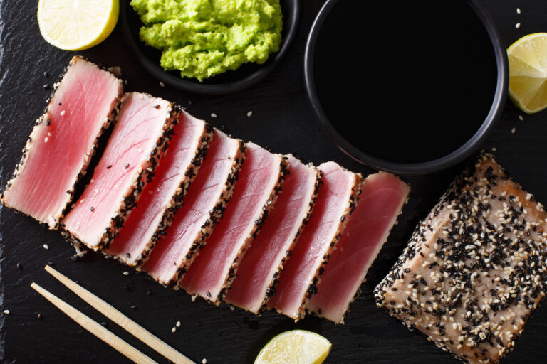 Seared Ahi Tuna Steaks