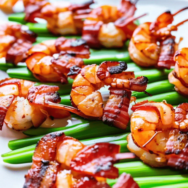 Bacon Wrapped Shrimp