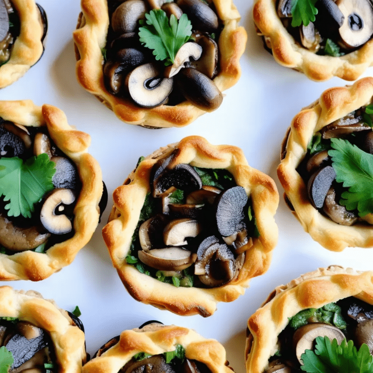 Mushroom Tartlets