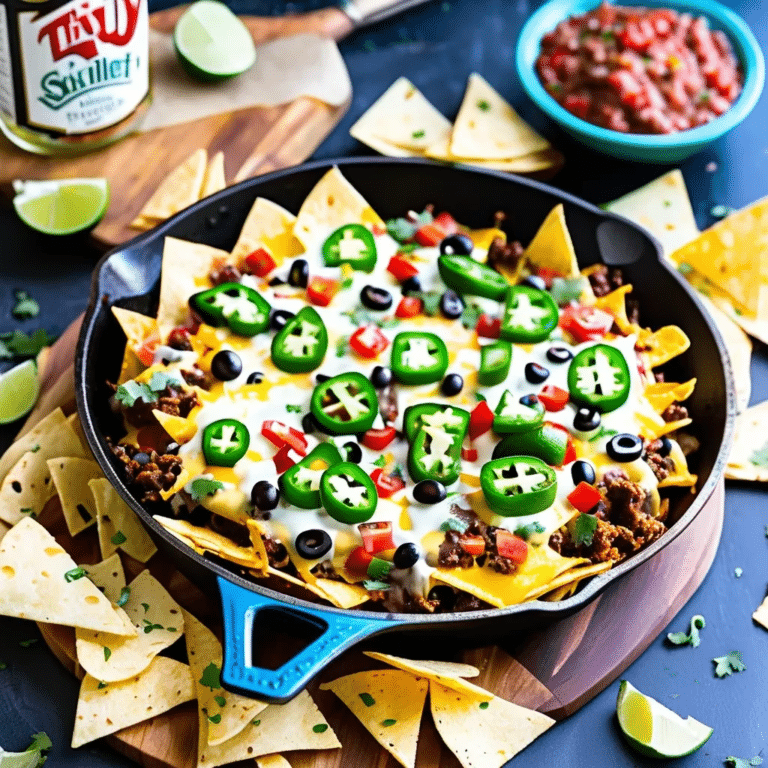 Skillet Nachos