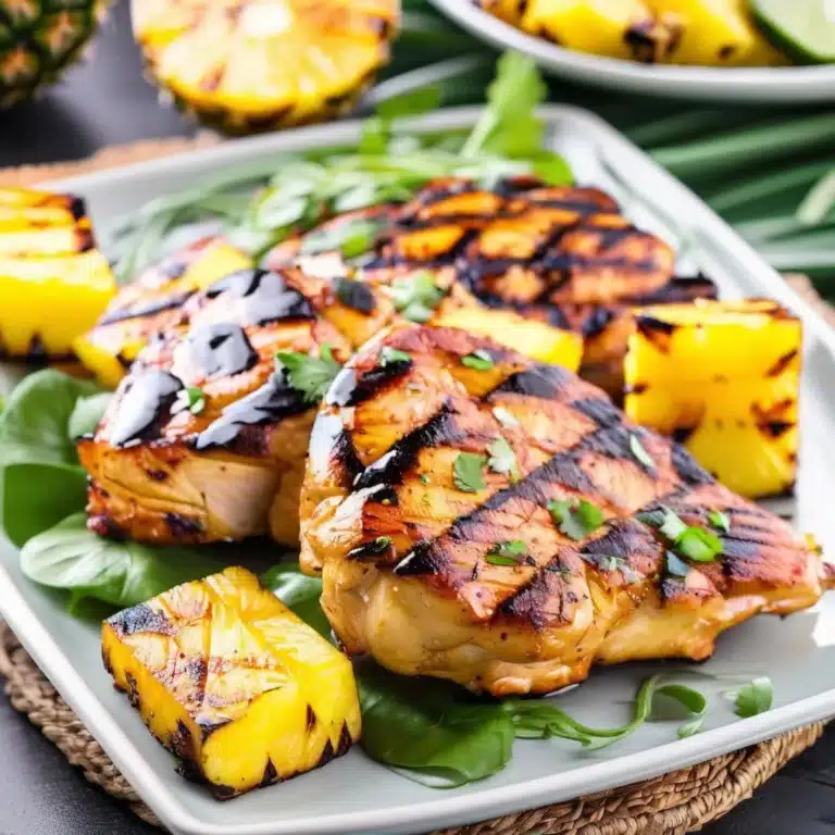 Grilled Pineapple Chicken