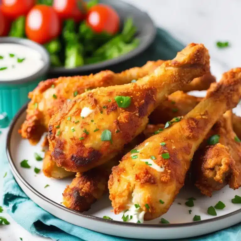 Crispy Baked Ranch Drumsticks