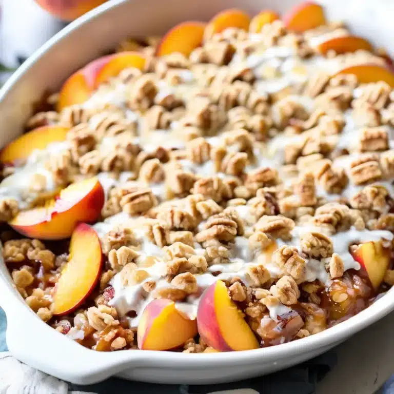 Easy Palisade Peach Crisp