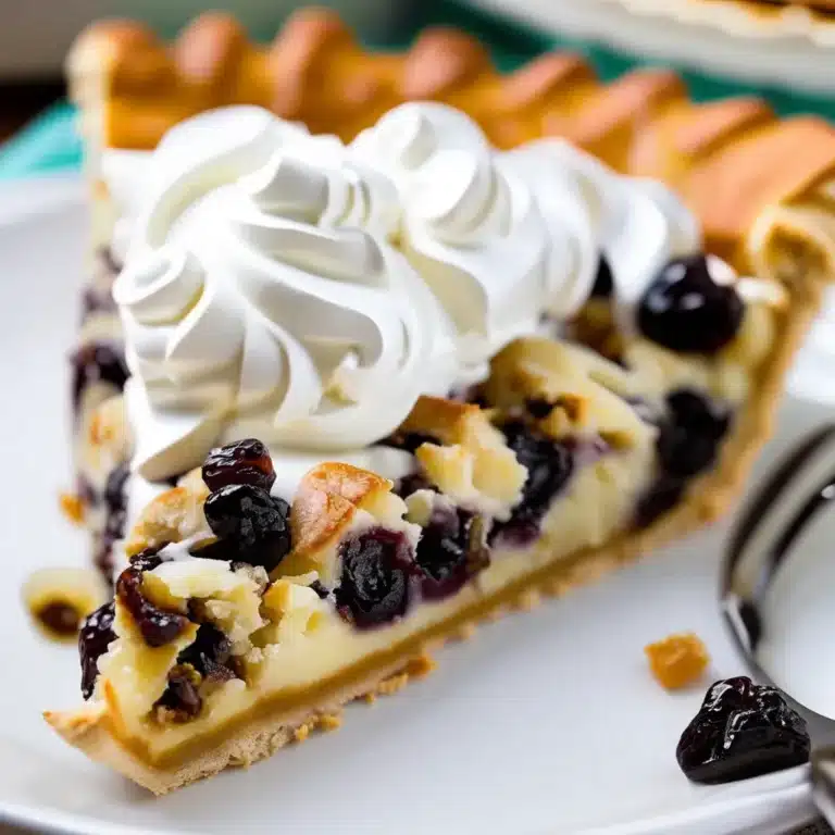 Sour Cream Raisin Pie Recipe