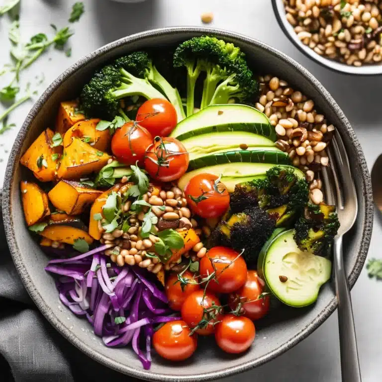 Roasted Veggie Grain Bowl