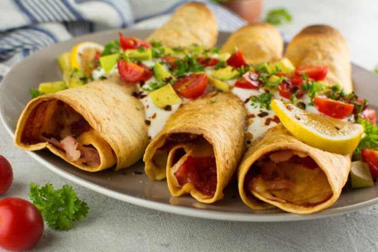 Tortilla Pizza Rolls