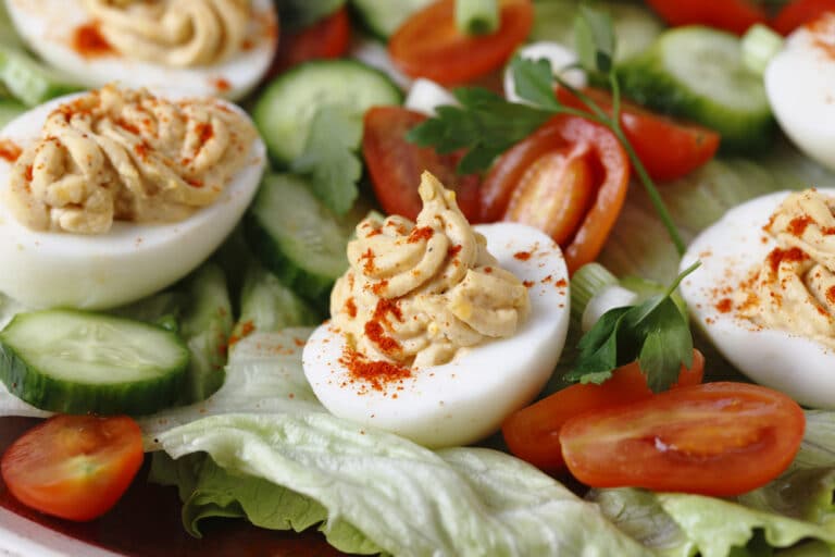 Spicy Deviled Eggs