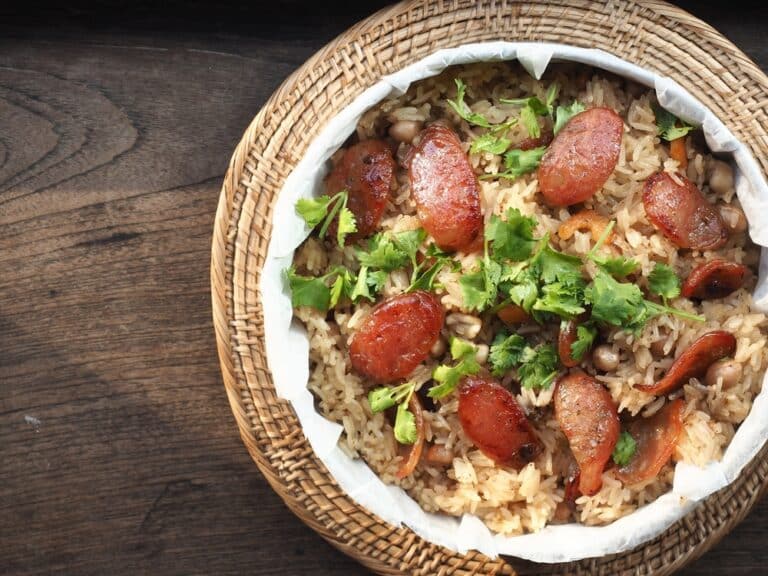 Hawaiian Sausage Skillet