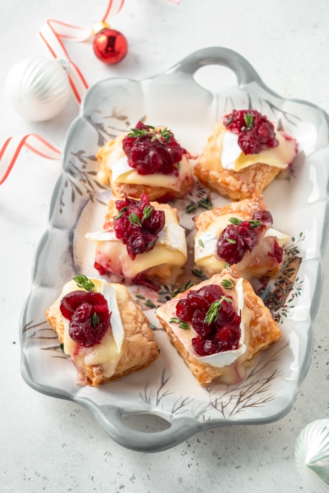 Puff Pastry Brie Bites