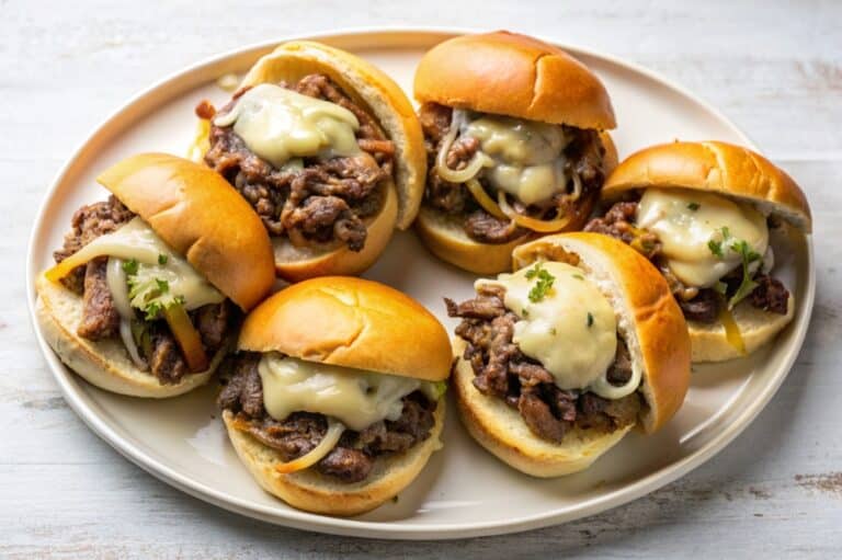 Philly Cheesesteak Sliders