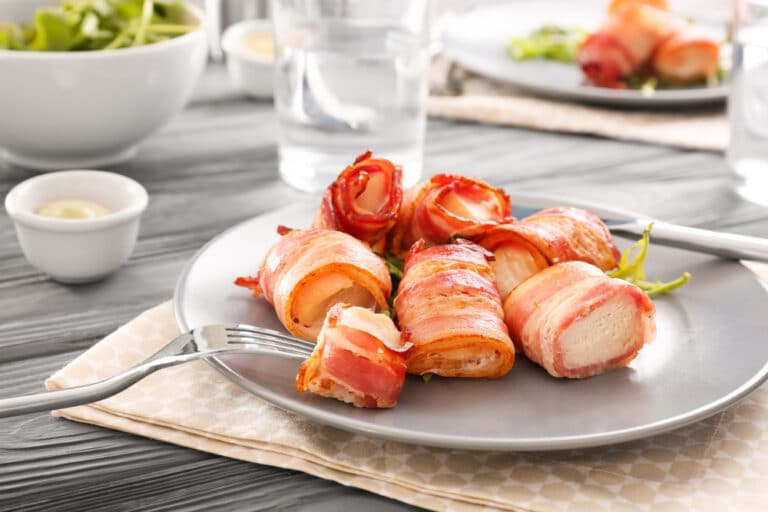 Bacon-Wrapped Chicken Strips