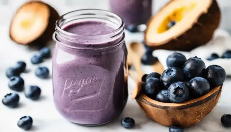 Blueberry Coconut Smoothie