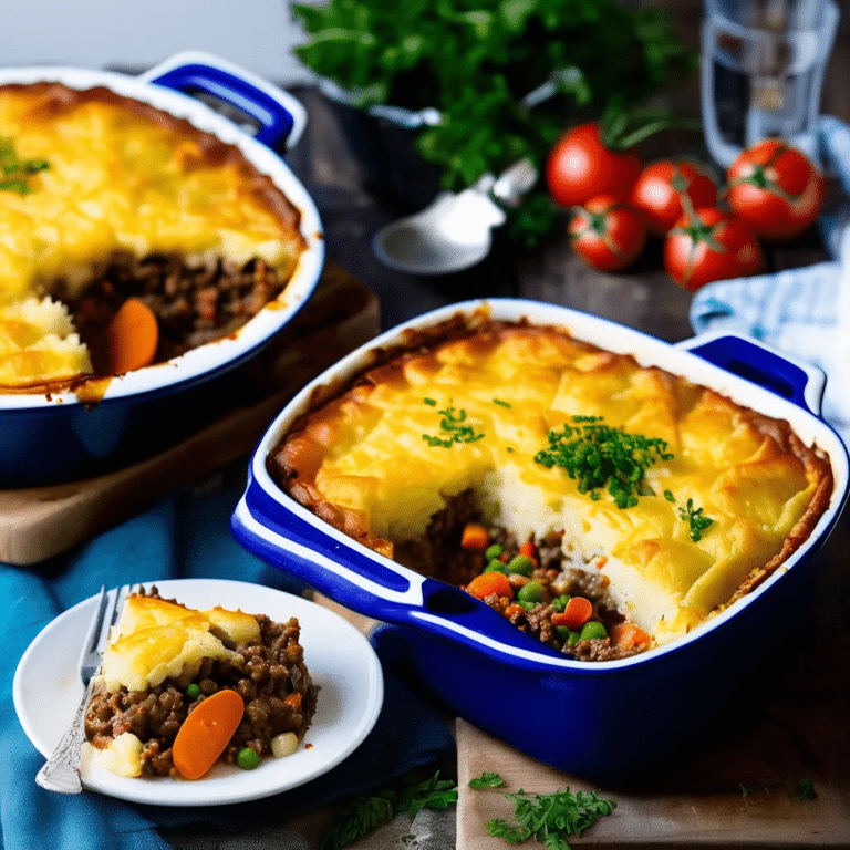 Cottage Pie (Or Shepherd’s Pie)