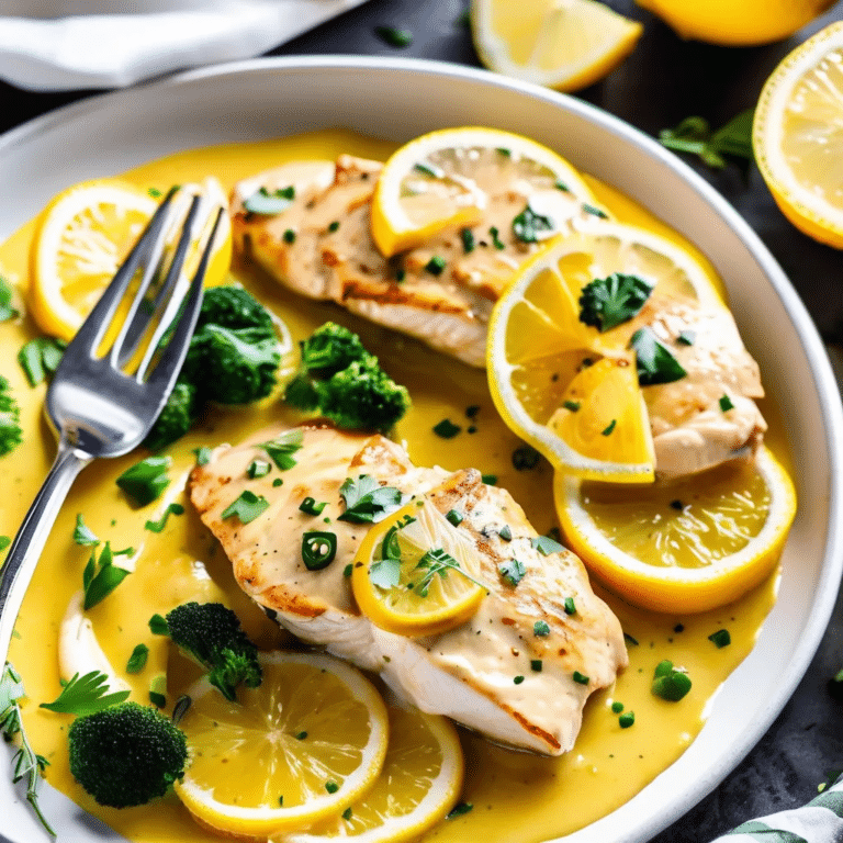 Creamy Lemon Chicken