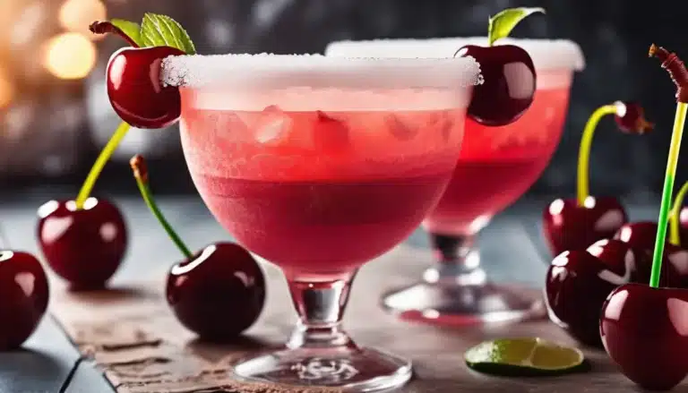 FROZEN CHERRY MARGARITAS