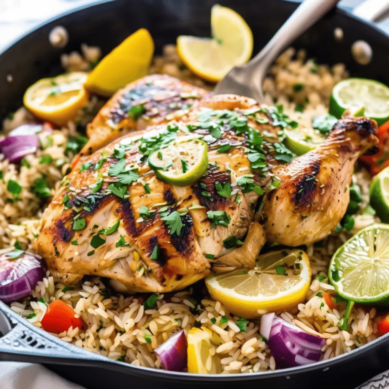 Greek Chicken & Rice