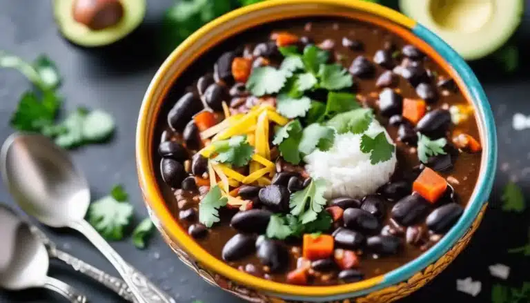 INSTANT POT BLACK SOUP