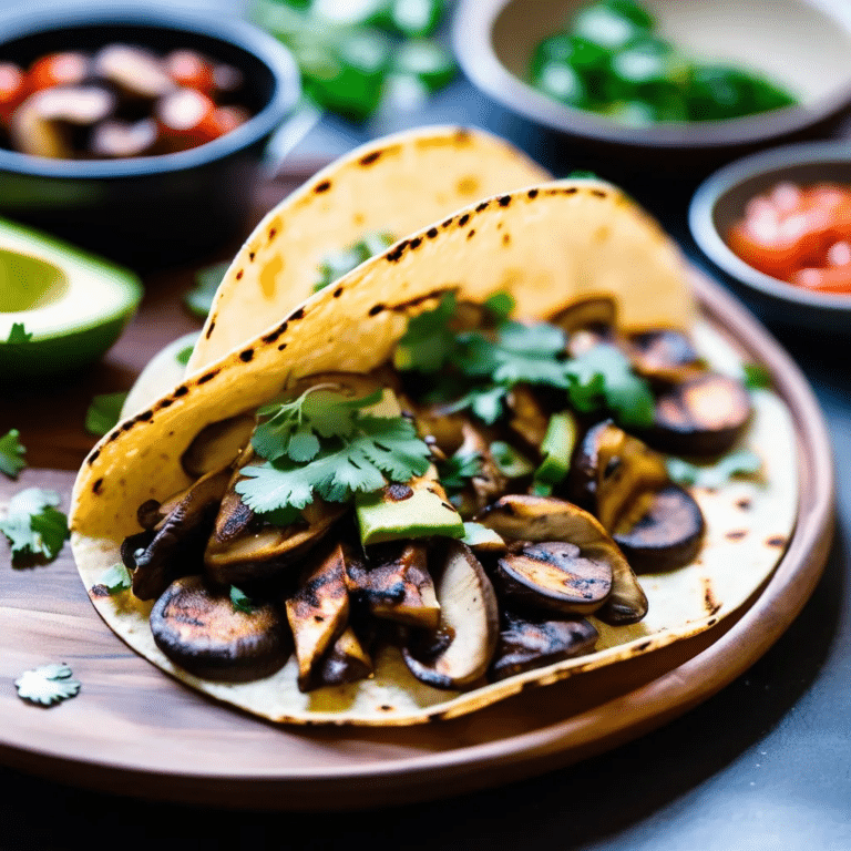 Mushroom Tacos