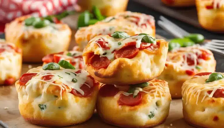 Pepperoni Pizza Puffs