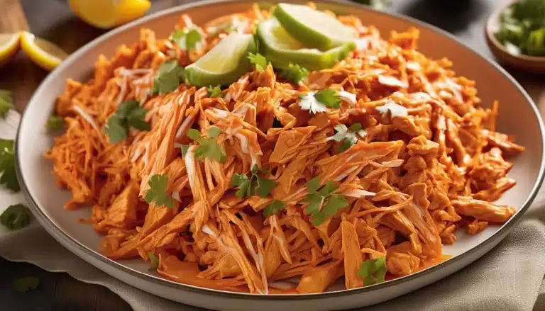 SHREDDED BUFFALO CHICKEN