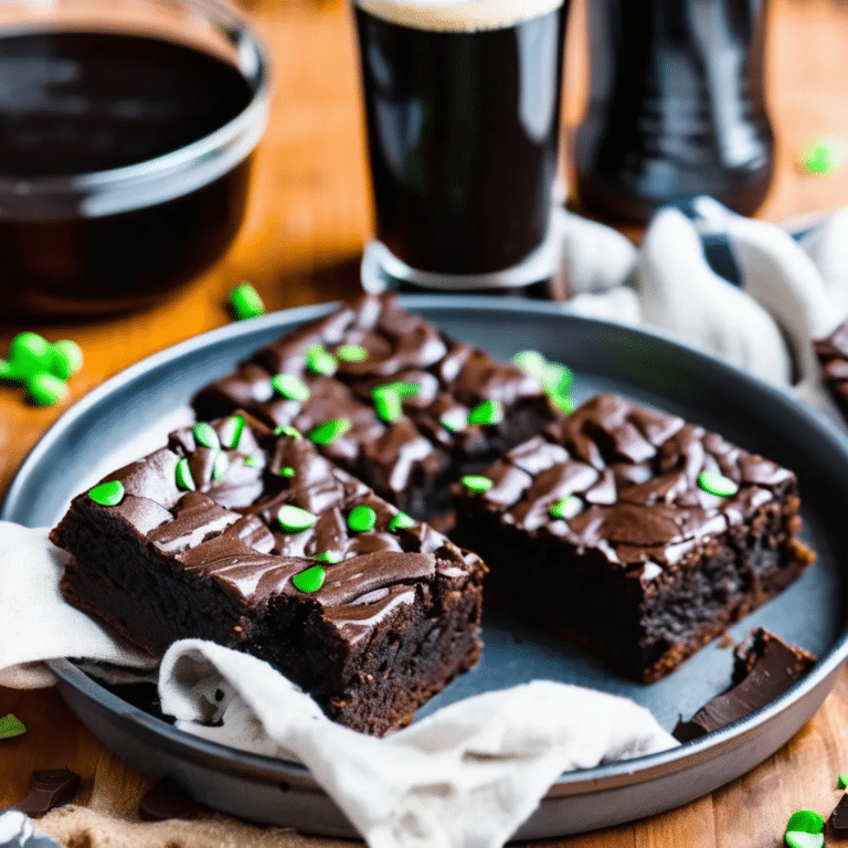 Skillet Stout Brownies