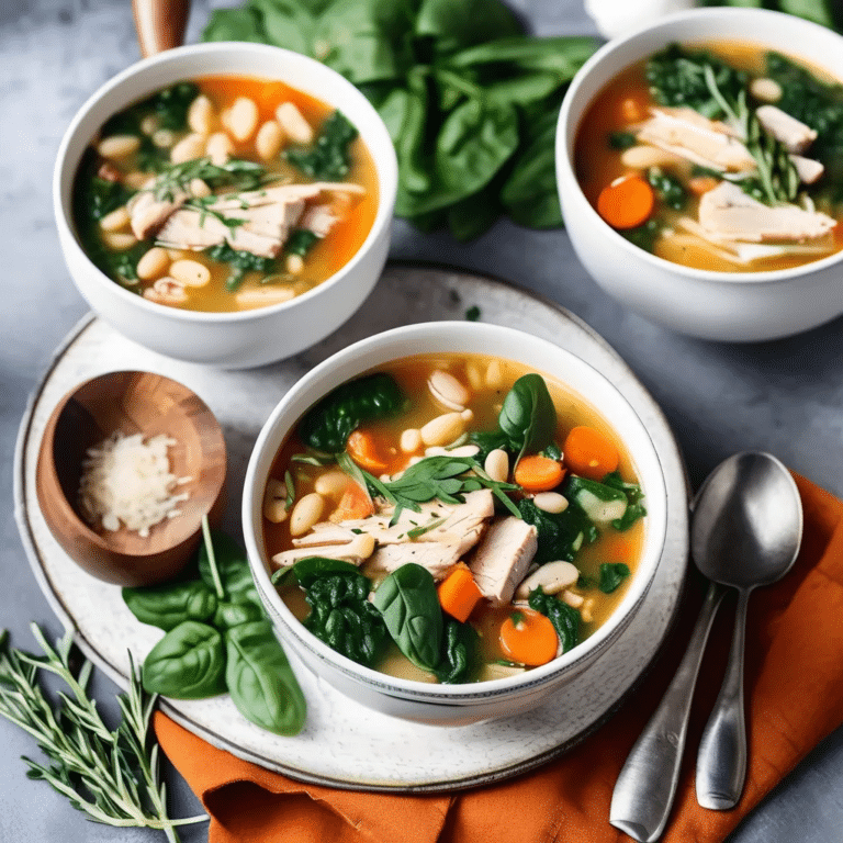 Tuscan Chicken Soup