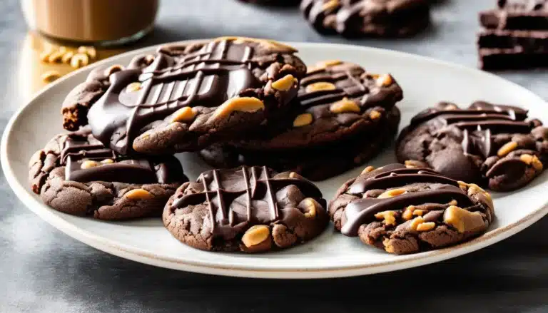 Dark Chocolate Peanut Butter Cookies