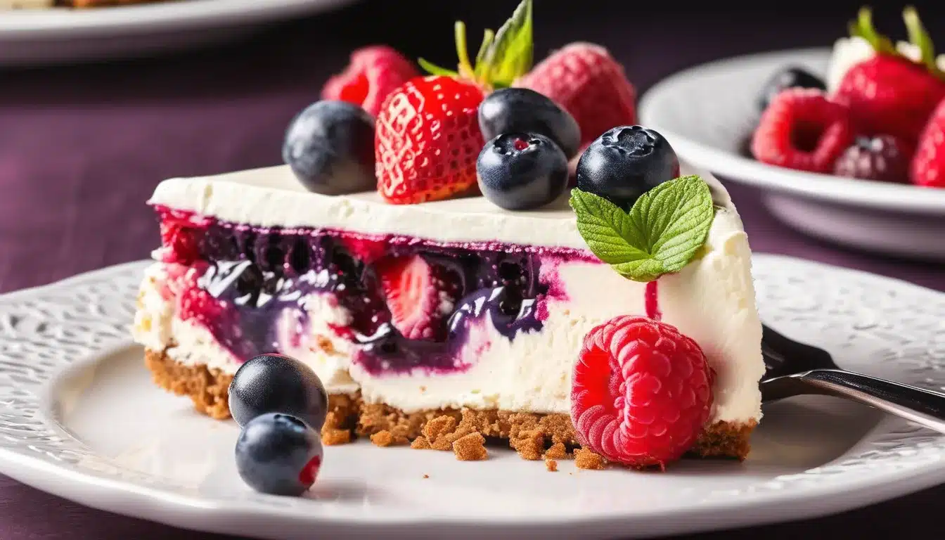 MIXED BERRY CHEESECAKE - MarketGrow.com