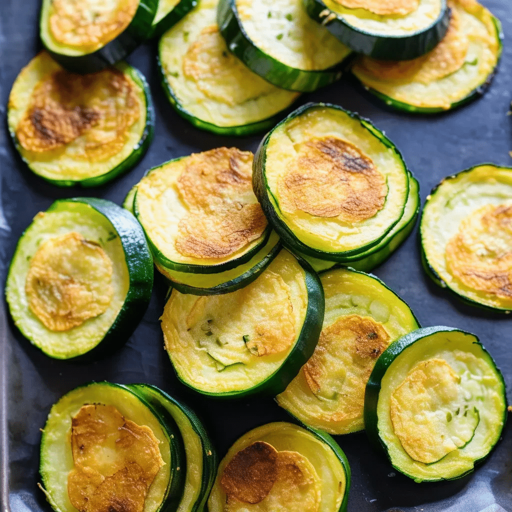 Oven Baked Zucchini Chips - MarketGrow.com