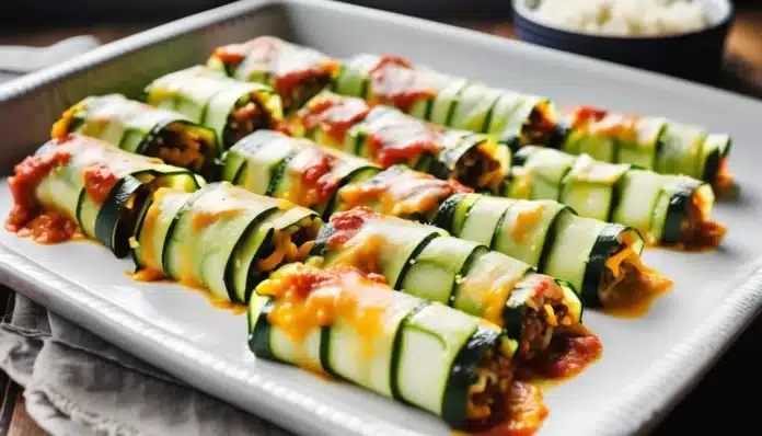 ZUCCHINI LASAGNA ROLL-UPS - MarketGrow.com