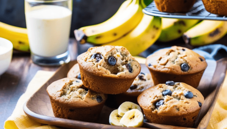 Banana Protein Muffins