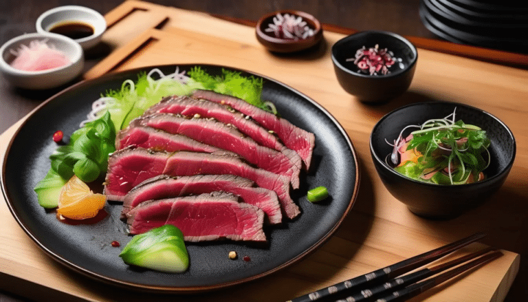 Beef Tataki