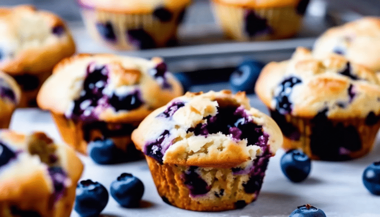 Blueberry Yogurt Muffins