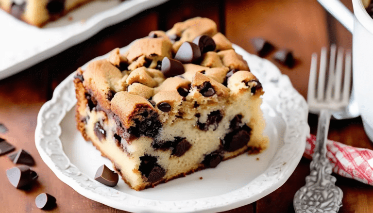 Chocolate Chip Coffee Cake