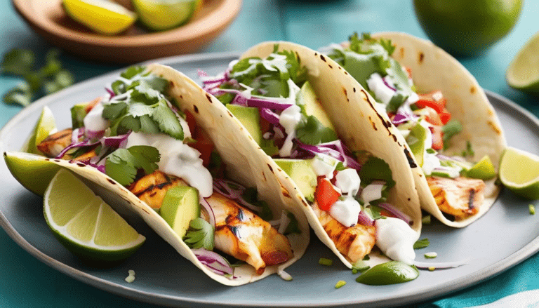 Grilled Fish Tacos