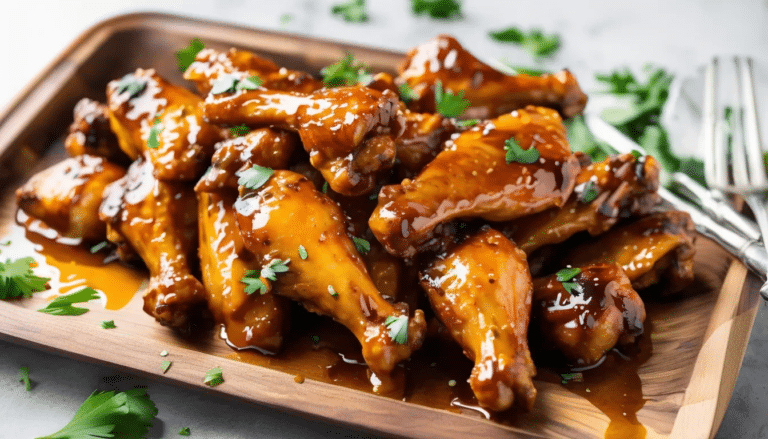 Honey Mustard Chicken Wings