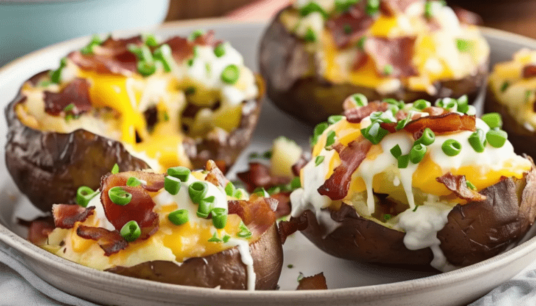 Loaded Smashed Potatoes