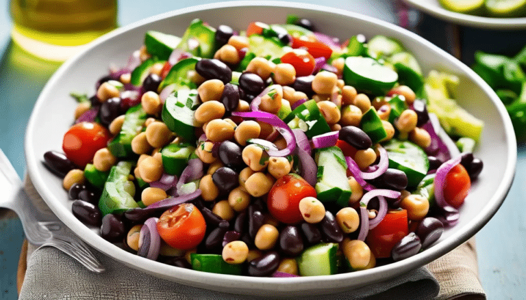 Mediterranean Bean Salad