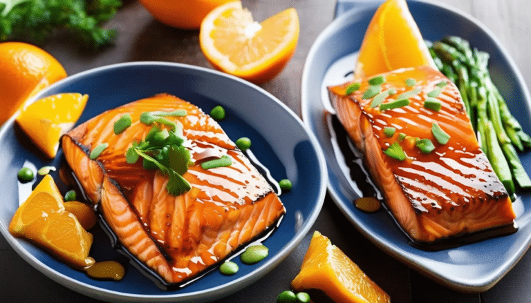 Orange Glazed Salmon