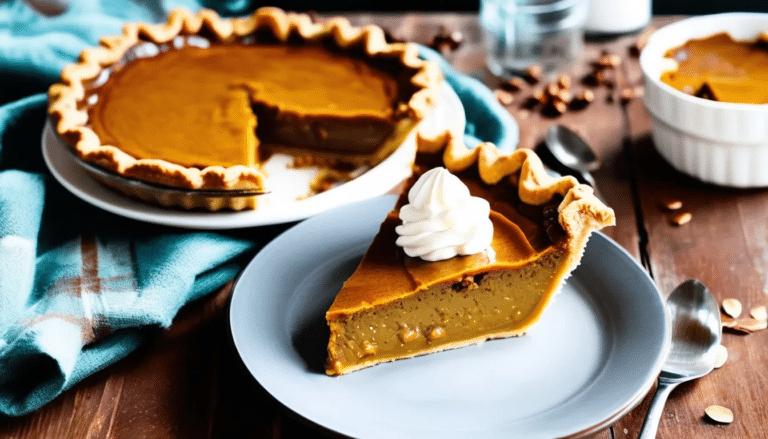 Praline Pumpkin Pie