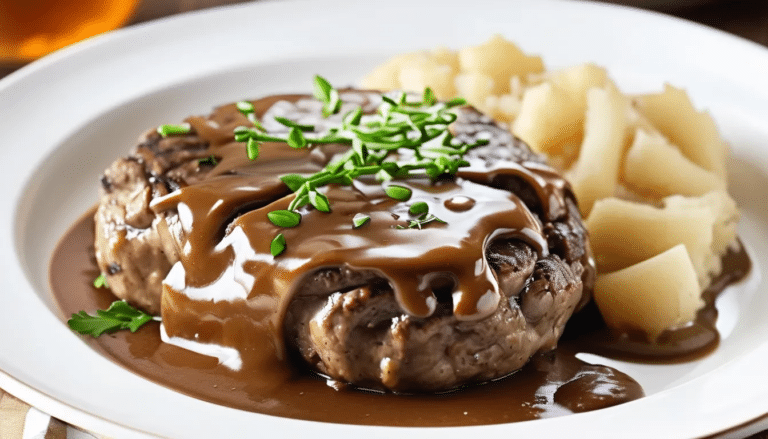 Salisbury Steak With Gravy