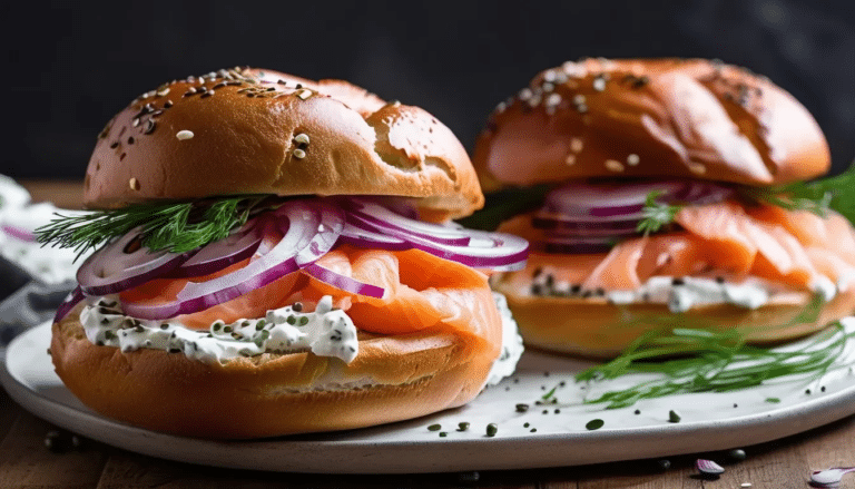 Smoked Salmon Bagel