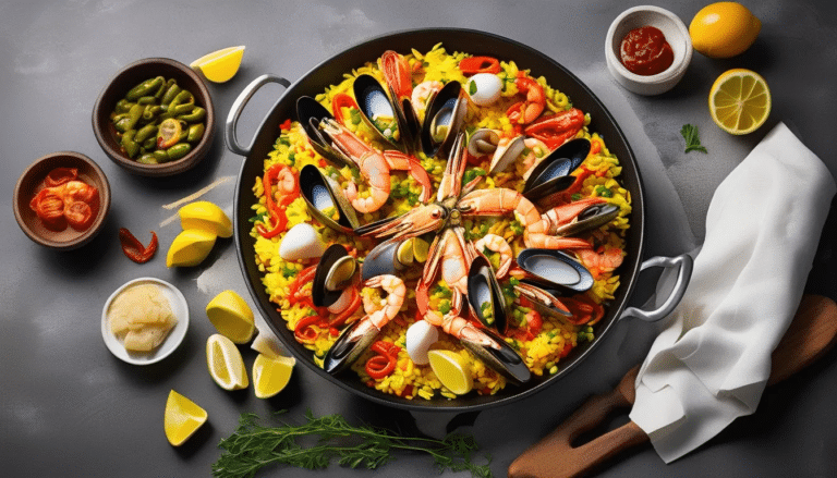 Spanish Seafood Paella