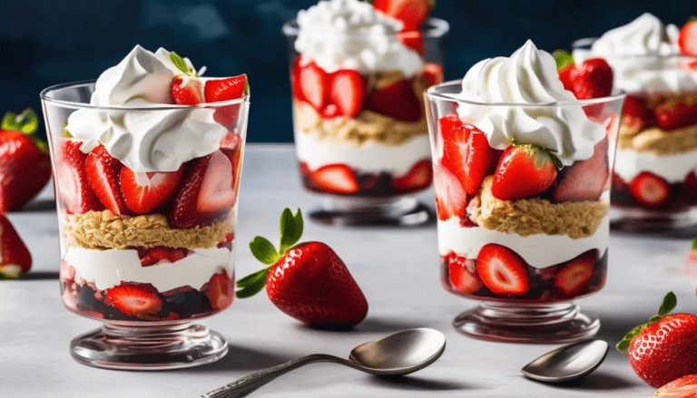 Strawberry Shortcake Parfaits