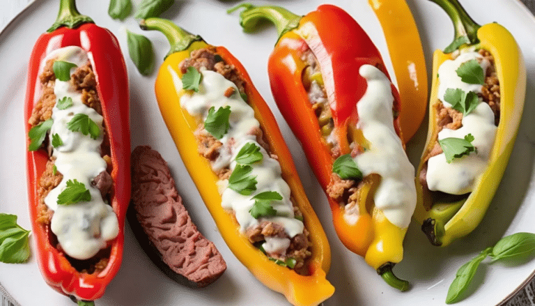 Stuffed Banana Peppers