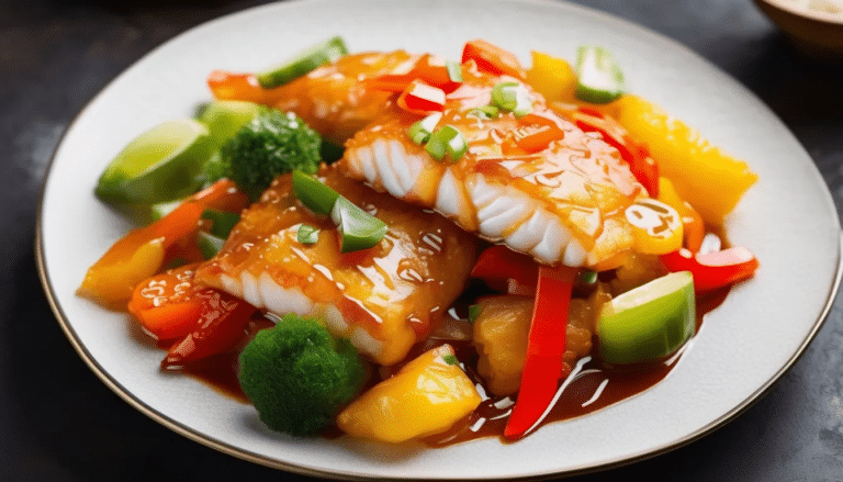 Sweet And Sour Fish