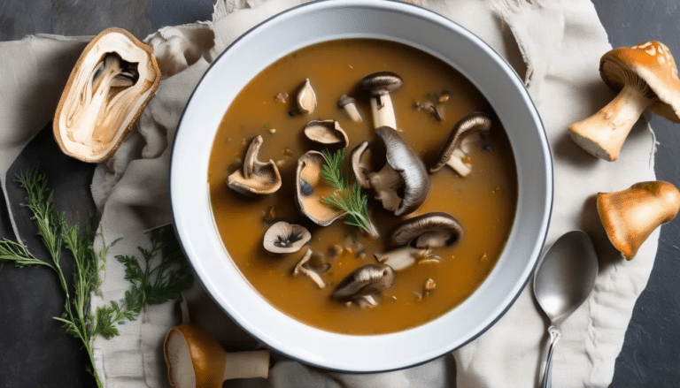 Wild Mushroom Soup