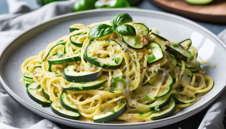 Zucchini Carbonara